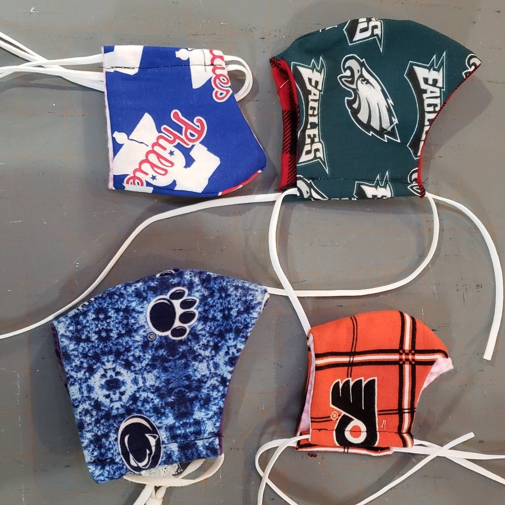 Eagles , 76ers, flyers face mask and others